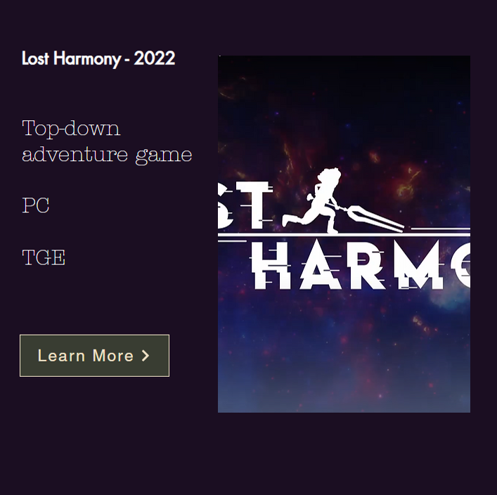 Lost Harmony